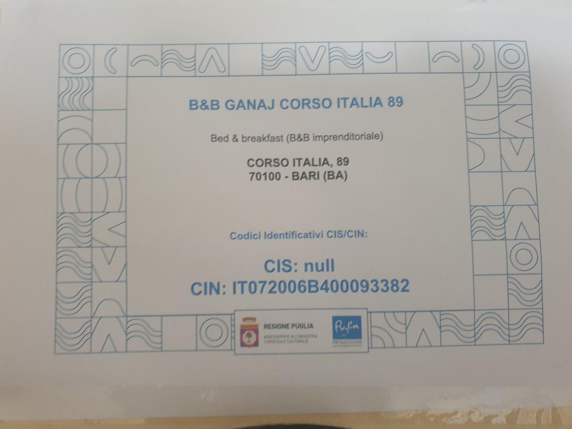 B&B Ganaj La Terrazza Di Ganaj 바리 외부 사진